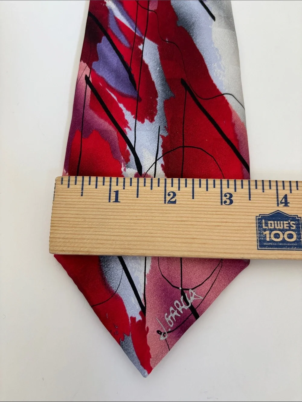 J Garcia Lady With Elsborate Headdress & Geko Limited Collection Silk Neck Tie